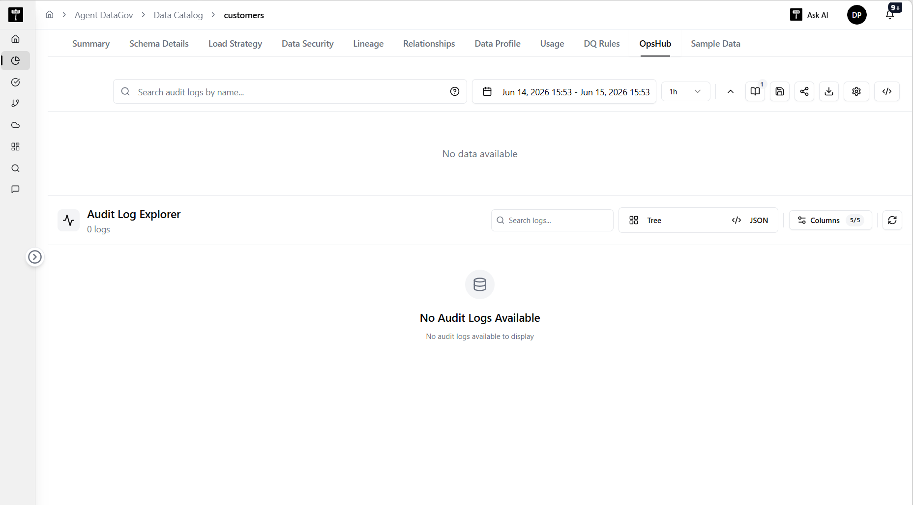 Data Catalog OpsHub